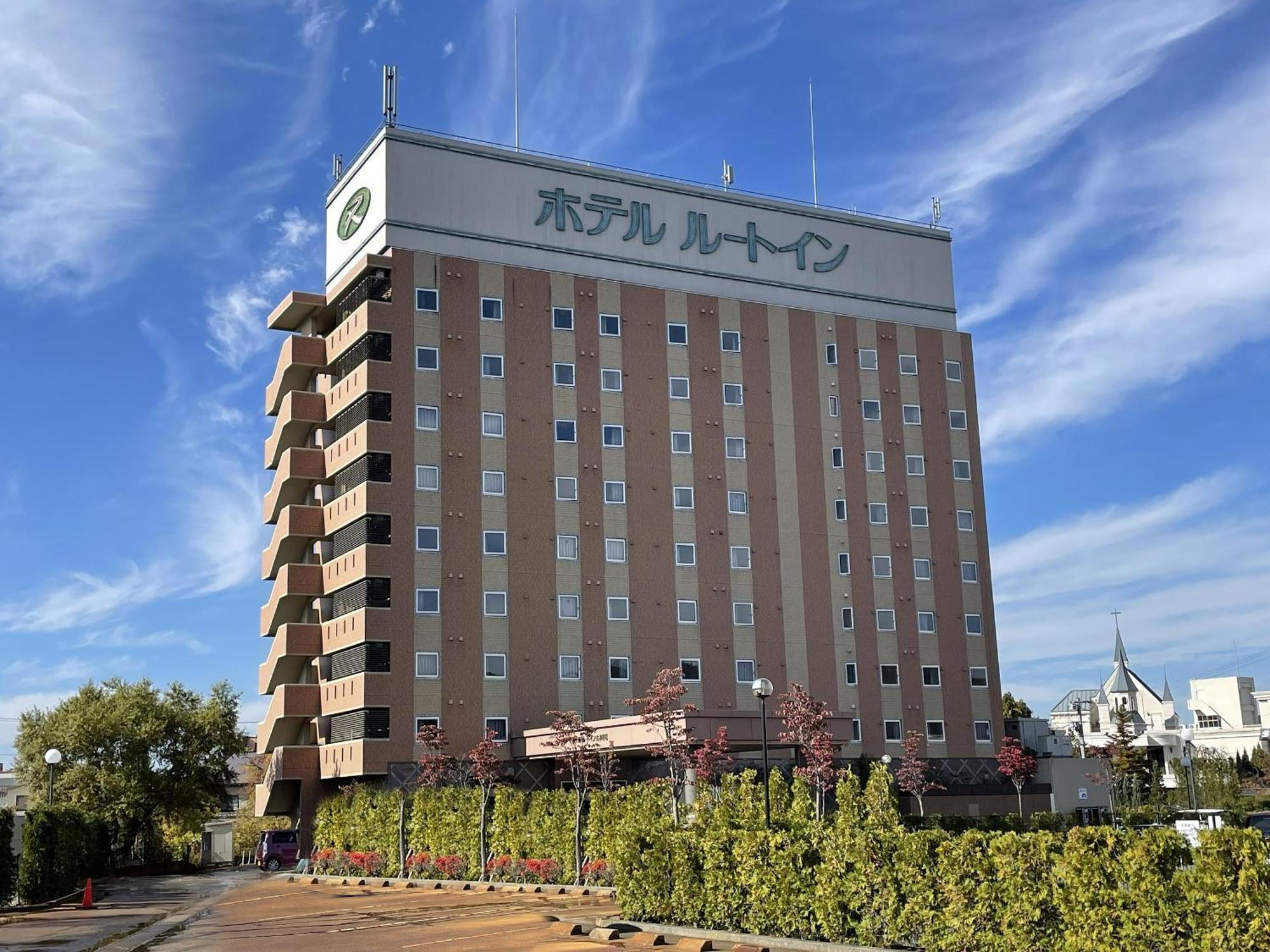 Hotel Route-Inn Aizuwakamatsu Exterior foto